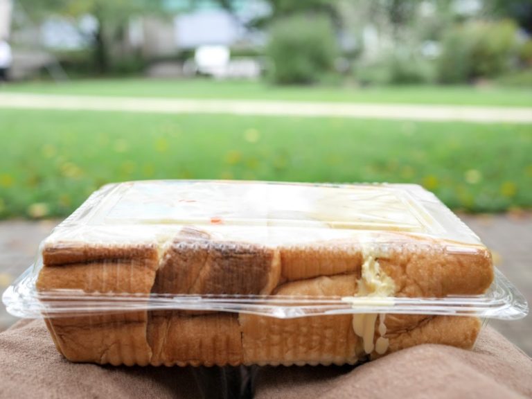 喫茶アメリカン 銀座 たまごサンド界の東の横綱っ 食パン一斤使用のデカ盛り玉子サンドを朝から食べたい 大阪のたまごサンドしらんの